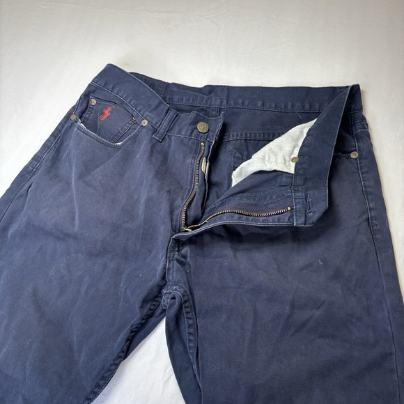 Polo Ralph Lauren Other - Polo Ralph Lauren 650 Straight Jeans Navy Blue Denim Men's 34x30 Dungarees Y2K
